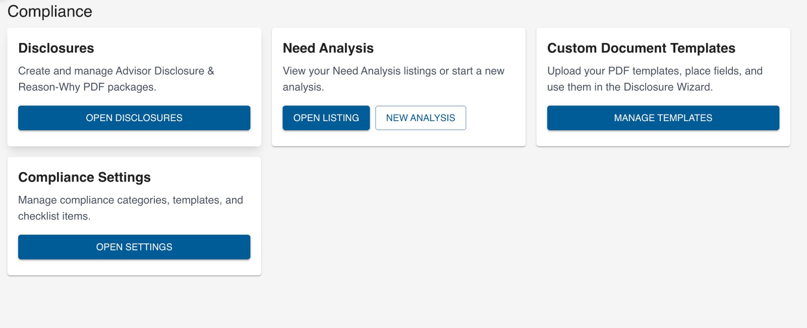 Compliance screenshot 1